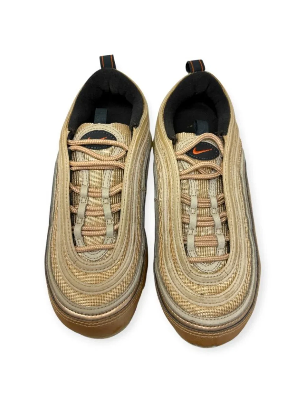 Nike Air VaporMax 97 Blur Vintage Coral Gold AO4542-902 Womens 6.5 Gym Running